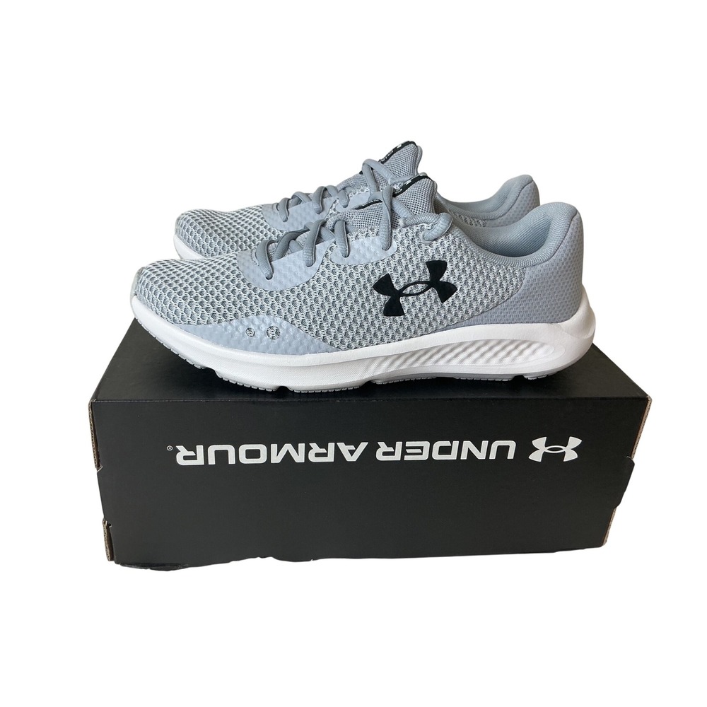 Under Armour Charged Impulse 2‎ Men's Running Shoes Gray Black Size 7.5